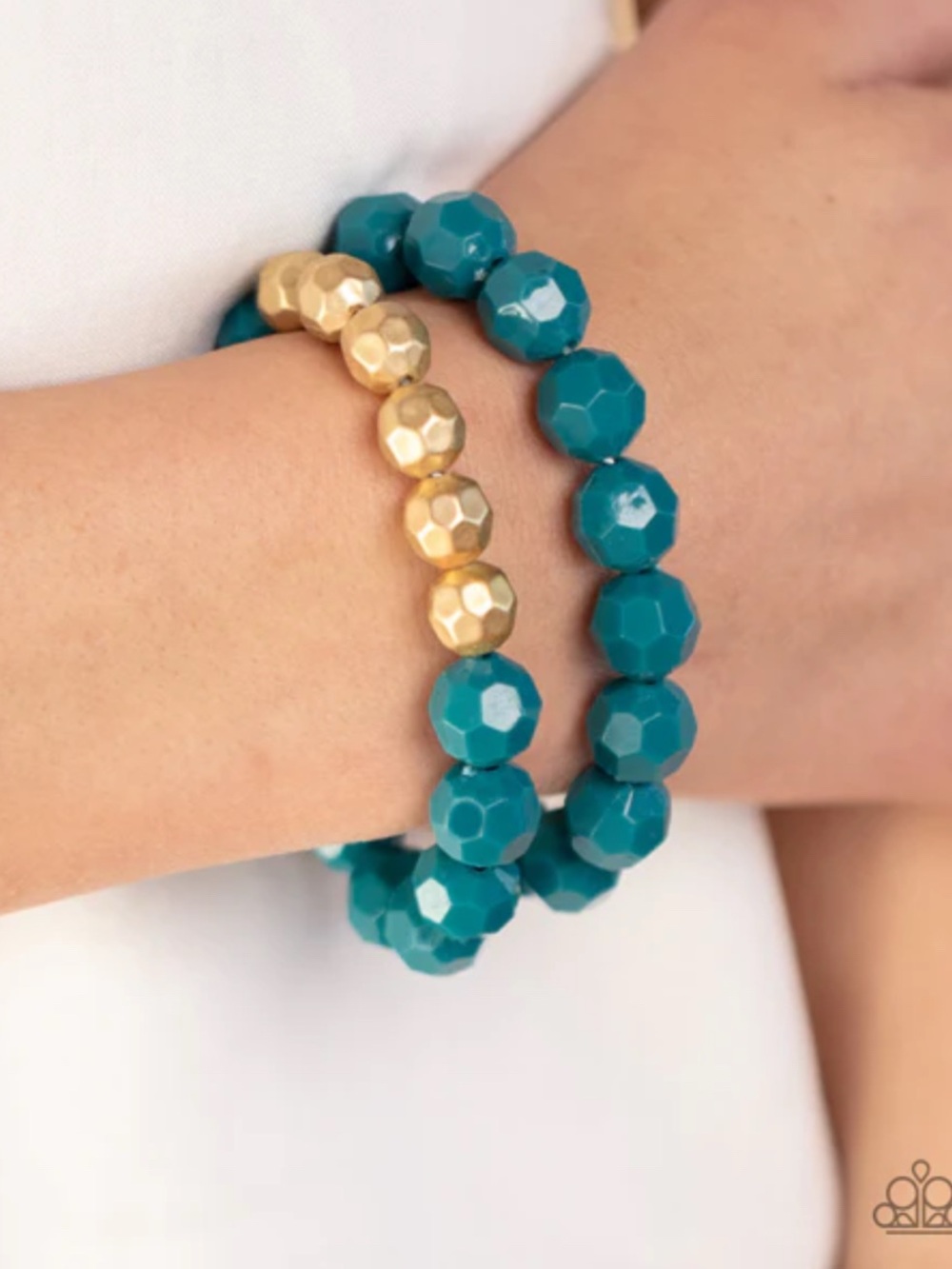 Grecian Glamour Blue Bracelet